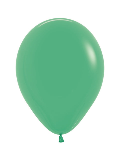 Ballons verts 25cm 100pcs