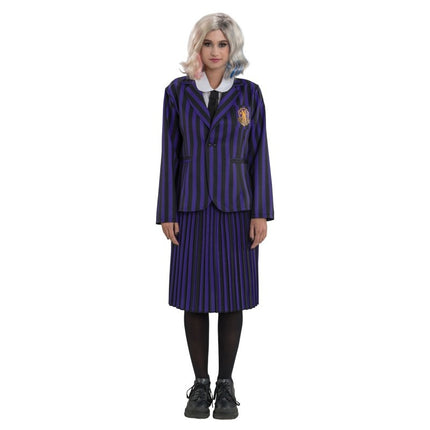 Costume mercredi Uniforme scolaire noir/violet