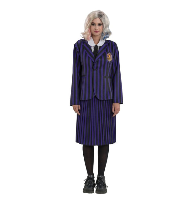 Costume mercredi Uniforme scolaire noir/violet