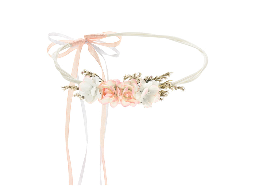 Bandeau floral Peachy