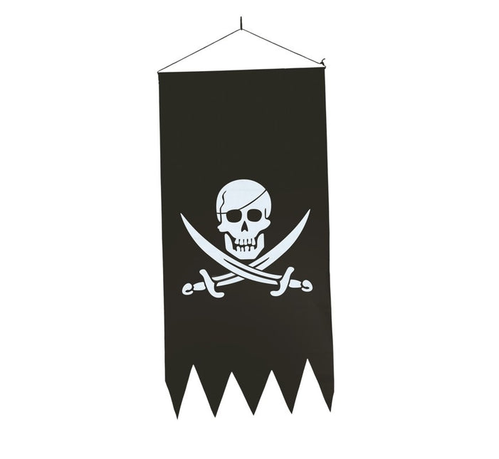 Drapeau pirate d'Halloween 86cm