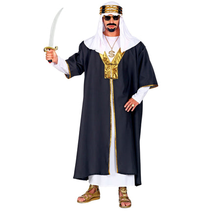 Costume de cheikh Hommes noirs et blancs