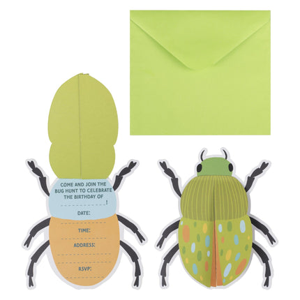 Invitations Coccinelle 5pcs