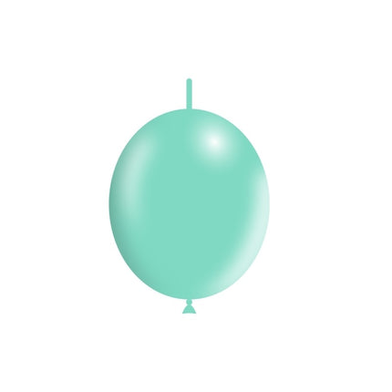 Ballons de baudruche vert menthe 30cm 50pcs