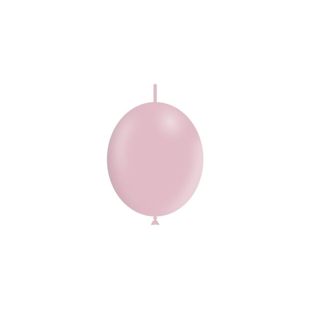 Ballons de baudruche rose clair 15cm 100pcs