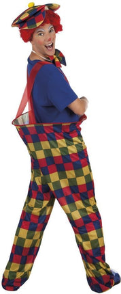 Costume de clown coloré M/L