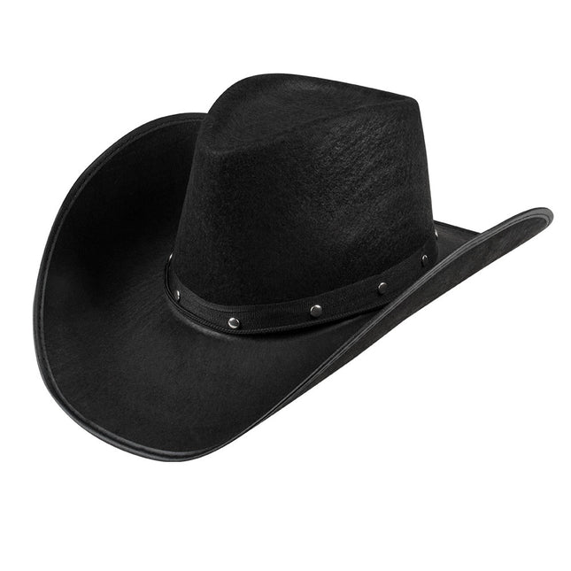 Chapeau de cow-boy Noir 45cm