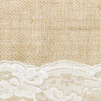 Chemin de table Jute Lace 2.75m