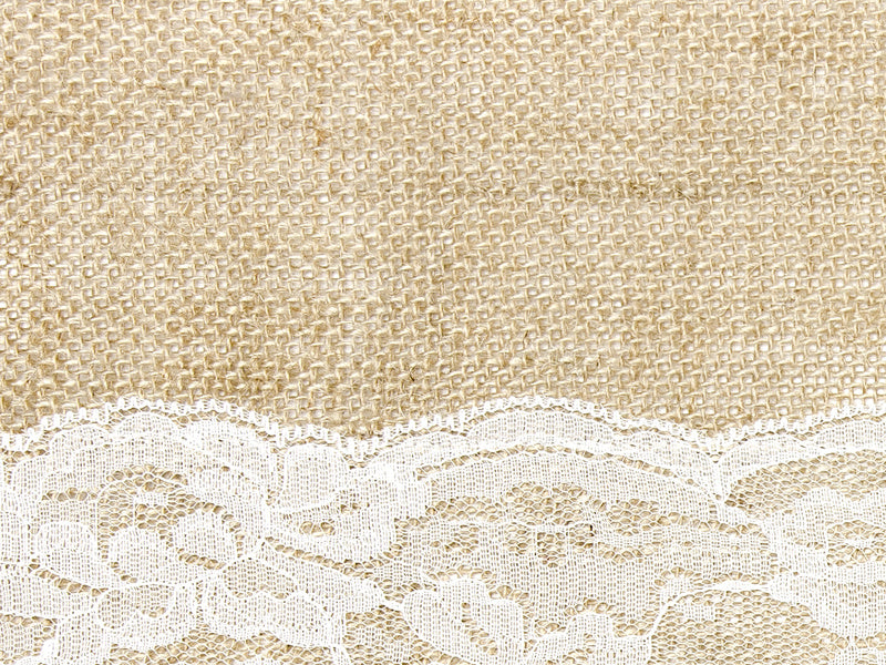 Chemin de table Jute Lace 2.75m