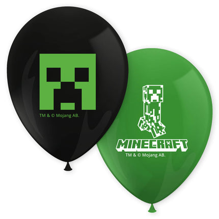 Minecraft Ballons 30cm 8pcs