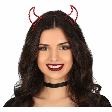 Bandeau de cheveux oreilles de diable