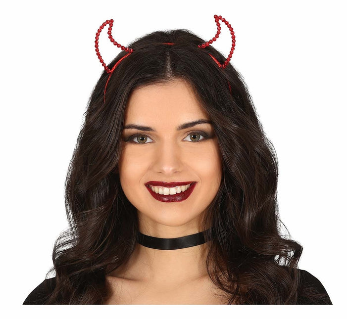 Bandeau de cheveux oreilles de diable