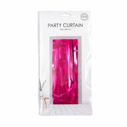 Film de rideau de porte fuchsia 2.4m