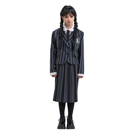 Costume mercredi Uniforme scolaire noir/gris enfant