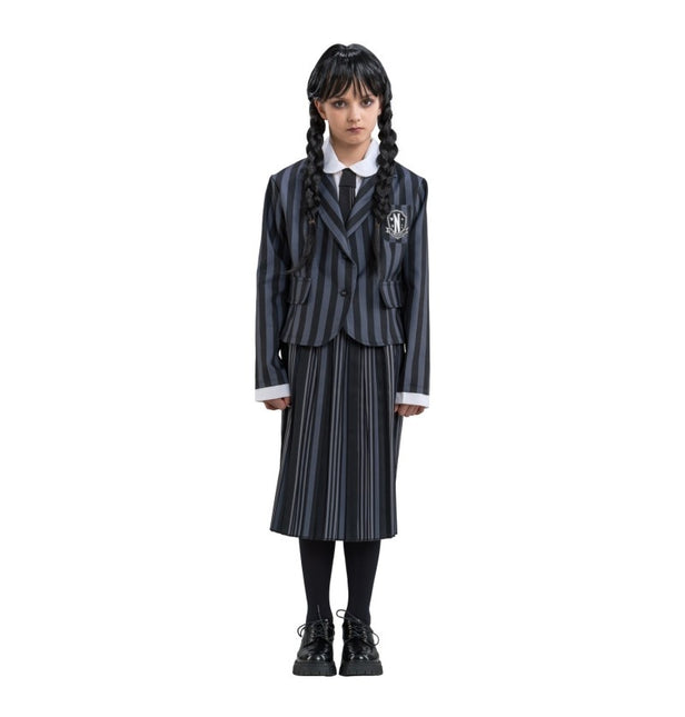 Costume mercredi Uniforme scolaire noir/gris enfant