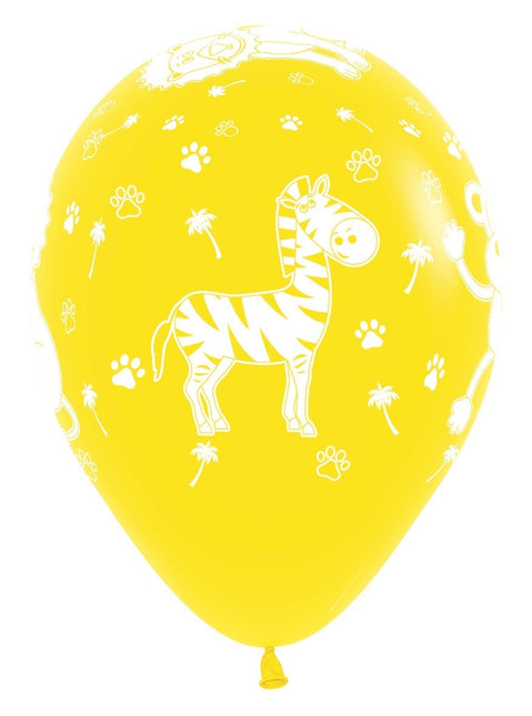 Ballons Jungle Animals Fashion Mix 30cm 25pcs