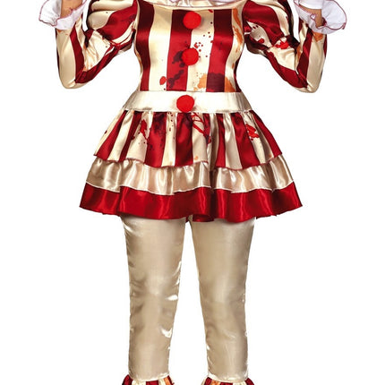 Costume d'Halloween Clown Dames