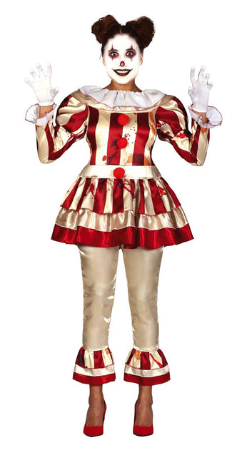 Costume d'Halloween Clown Dames