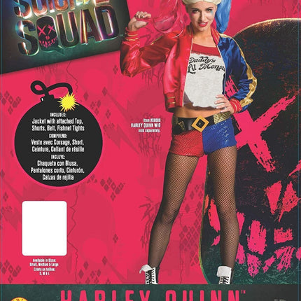 Costume de Harley Quinn 4 pièces