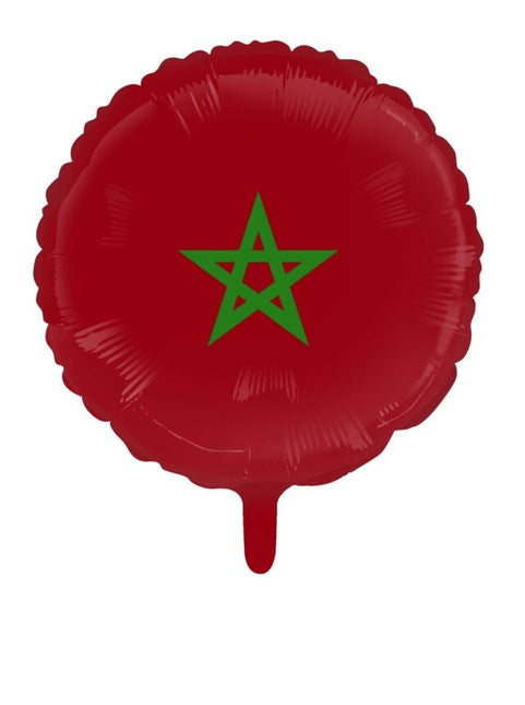 Maroc Ballon à l'hélium vide 45cm