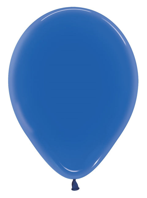 Ballons de baudruche bleu cristal 340 30cm 50pcs