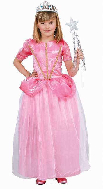 Robe de princesse pour fille rose