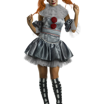 Costume d'Halloween Pennywise It Ladies