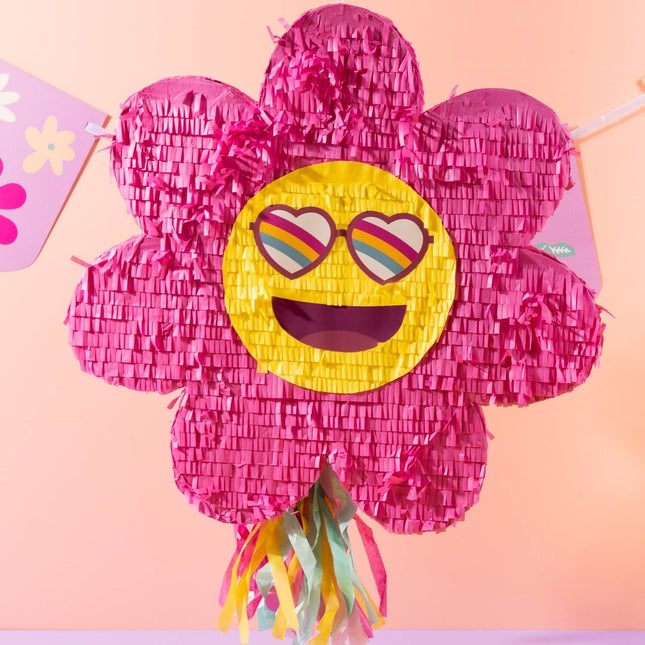 Emoij Pinata Flower Empty 45cm