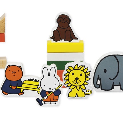 Miffy Blocs en bois Zoo