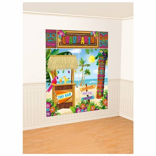 Barre de décoration murale Hawaii 5 pièces