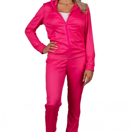 Tracksuit Ladies Neon Pink