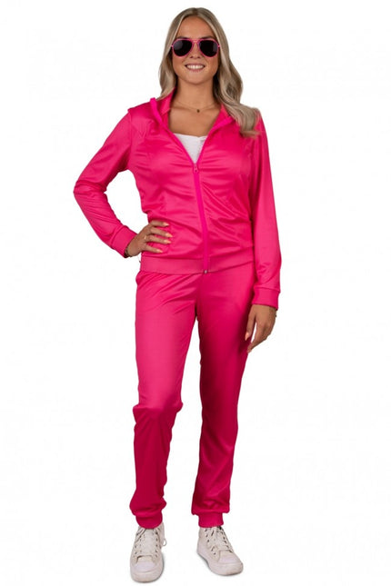 Tracksuit Ladies Neon Pink