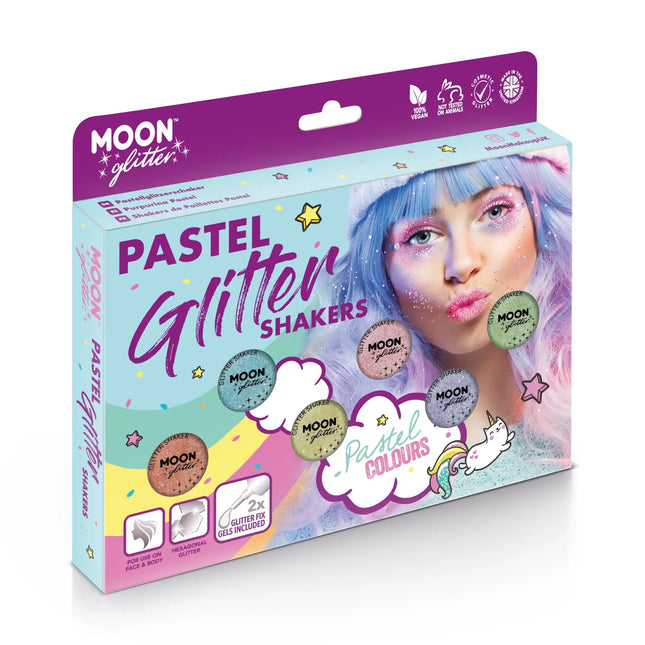 Moon Glitter Pastel Glitter Shakers Lilas 5g