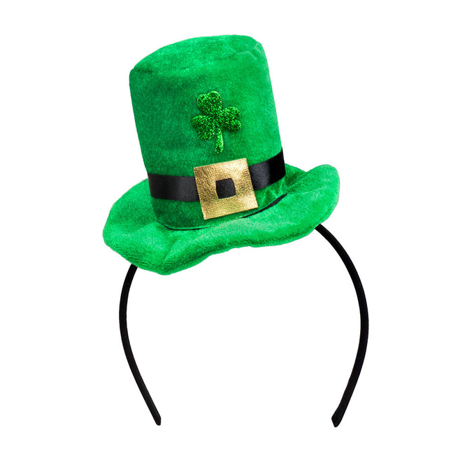 Bandeau de cheveux St Patrick Trèfle