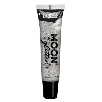 Moon Glitter Brillant à lèvres holographique argenté 15ml