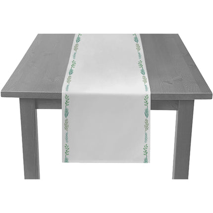 Chemin de table Nature White 2.4m