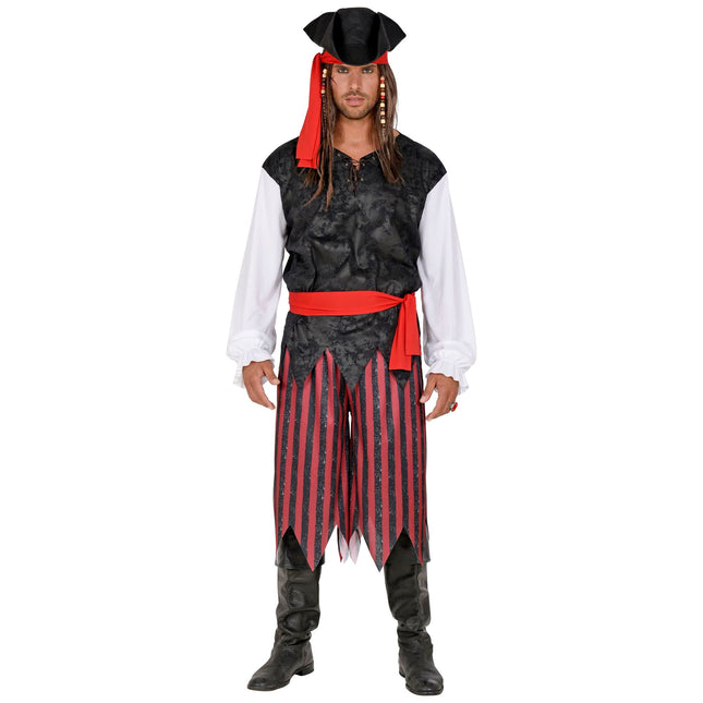 Costume de pirate homme rayé