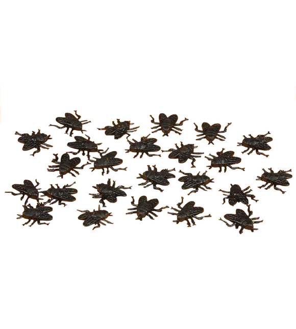 Fausses mouches 2cm 24pcs