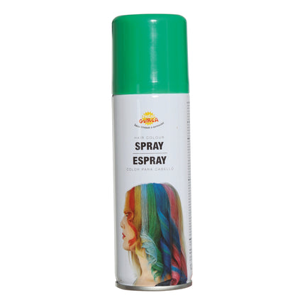 Spray pour cheveux vert 125ml