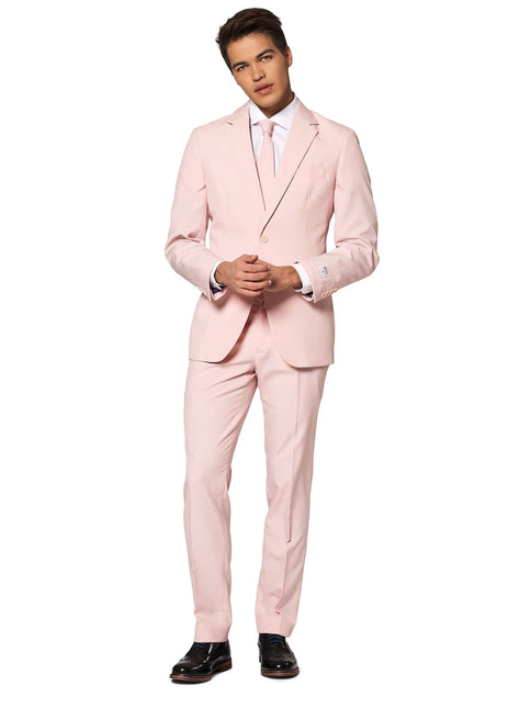 Costume rose pâle Hommes OppoSuits