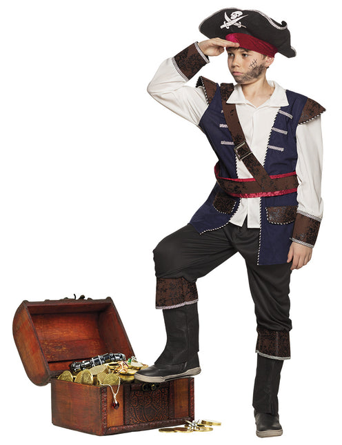 Costume de pirate enfant squelette