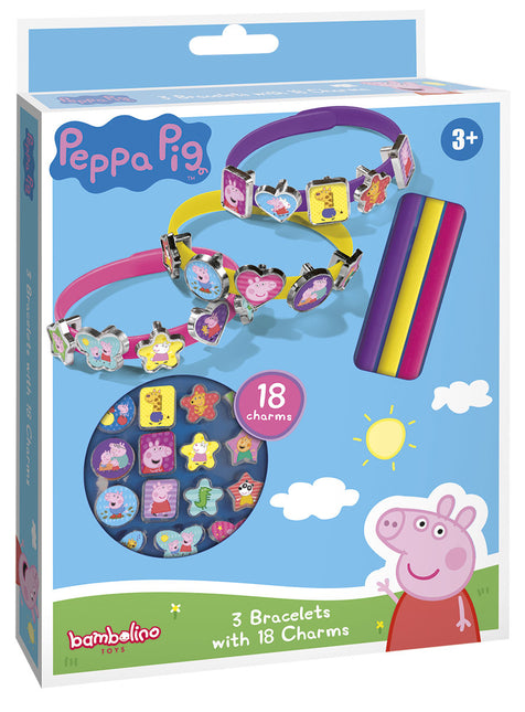 Fabrication de bracelets Peppa Pig