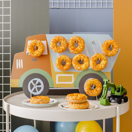 Camion mural Donut 61x 37cm