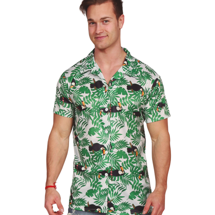 Chemise Hawaii Palmiers