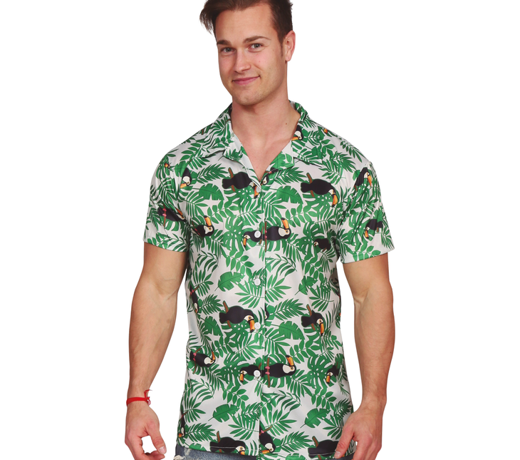 Chemise Hawaii Palmiers