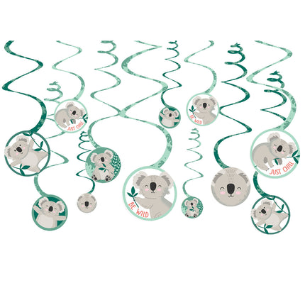 Décoration suspendue Koala 12pcs