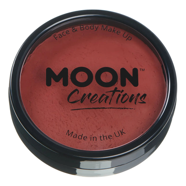 Moon Creations Pro Face Paint Cake Pots Dark Red 36g