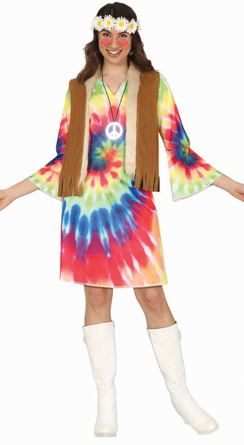 Robe hippie Tie Dye