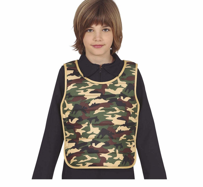 Gilet Camouflage Enfant