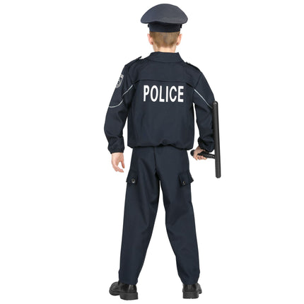 Costume de policier garçon 3 pièces